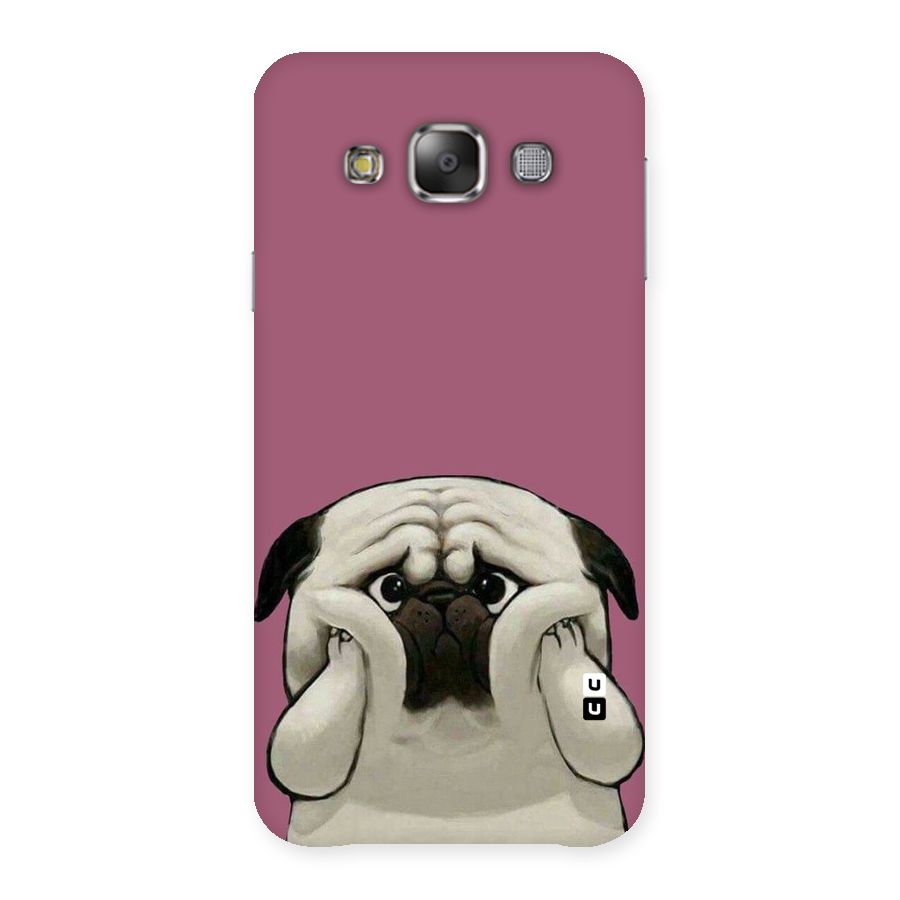 Chubby Doggo Back Case for Galaxy E7
