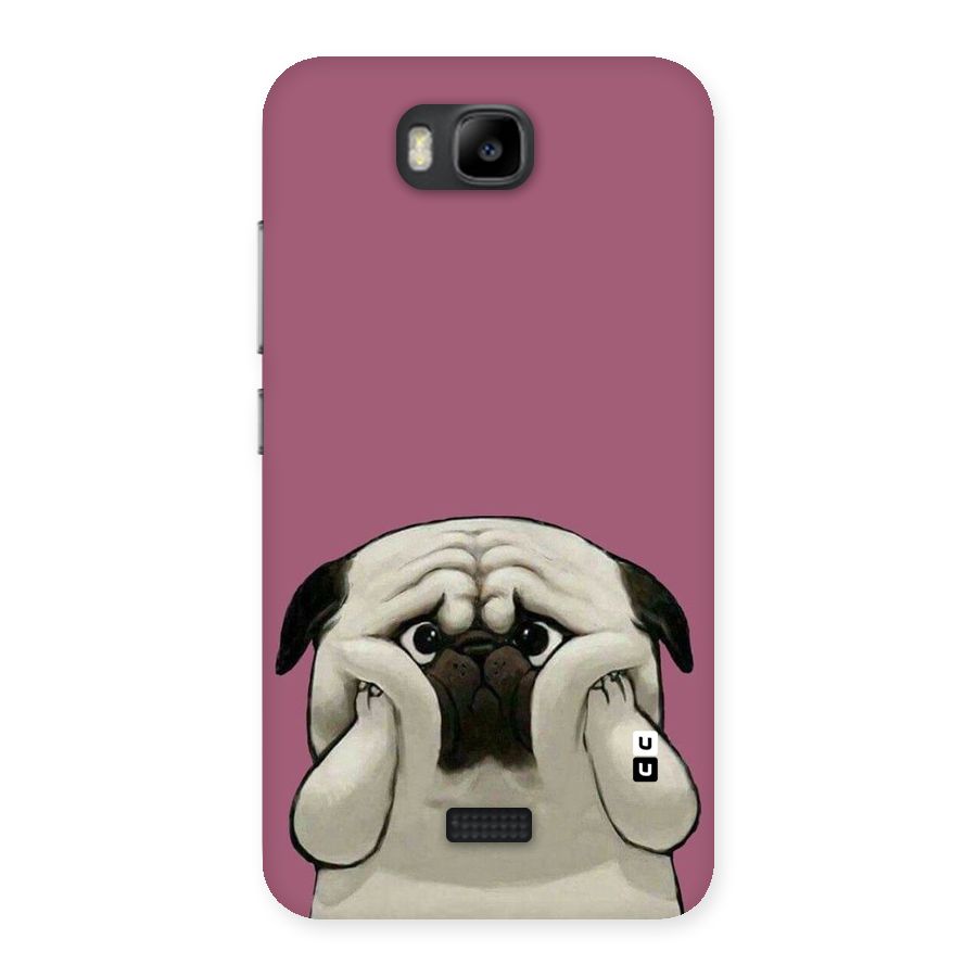 Chubby Doggo Back Case for Honor Bee