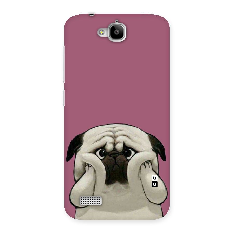 Chubby Doggo Back Case for Honor Holly