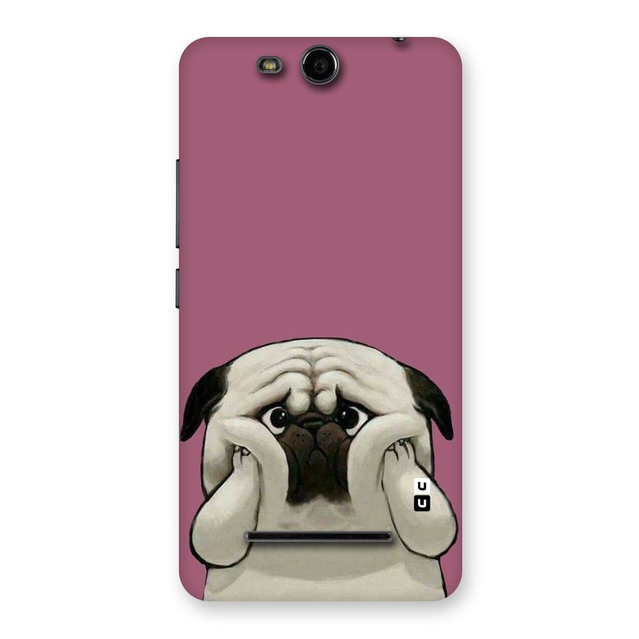 Chubby Doggo Back Case for Micromax Canvas Juice 3 Q392