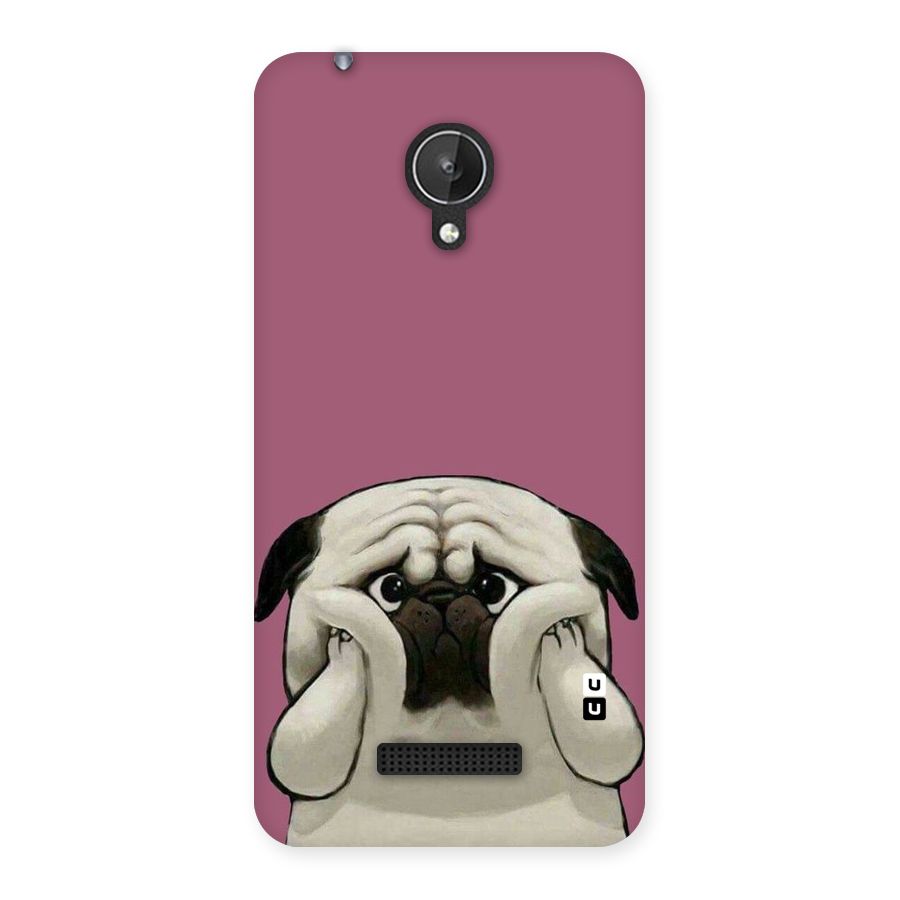 Chubby Doggo Back Case for Micromax Canvas Spark Q380