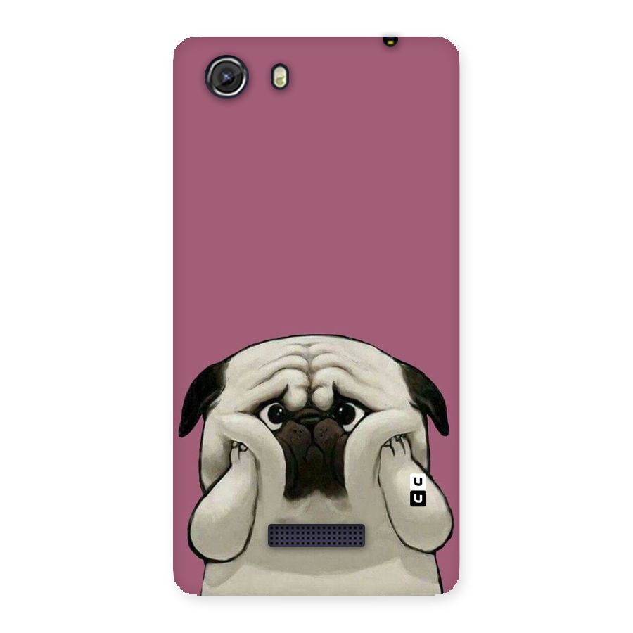 Chubby Doggo Back Case for Micromax Unite 3