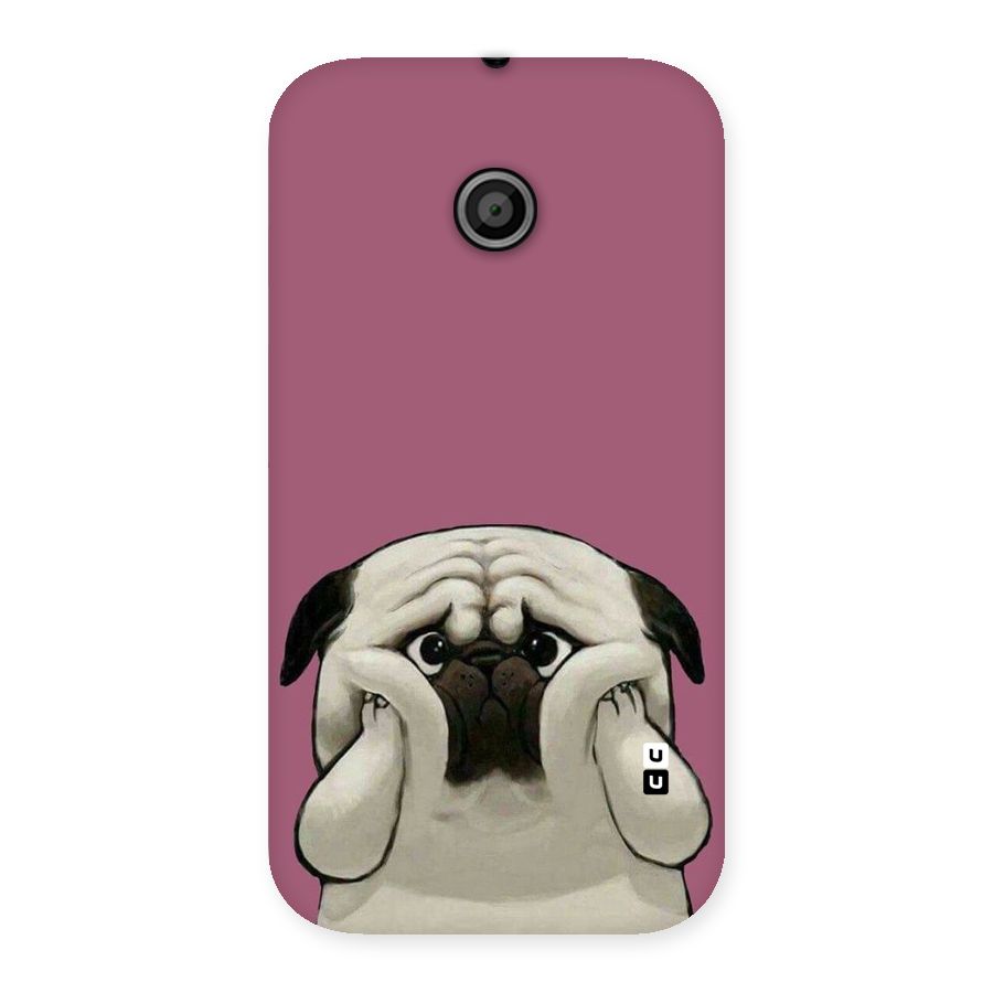 Chubby Doggo Back Case for Moto E