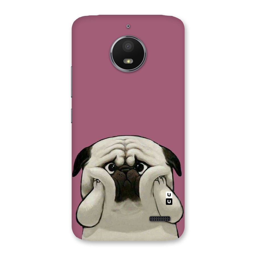 Chubby Doggo Back Case for Moto E4