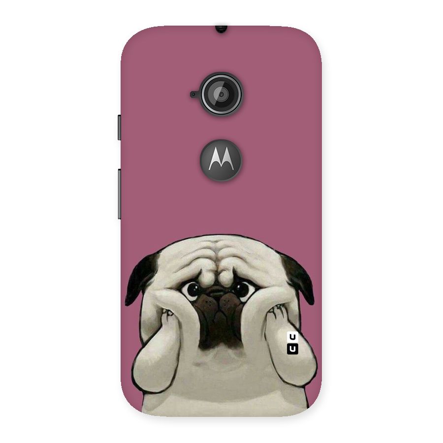 Chubby Doggo Back Case for Moto E 2nd Gen