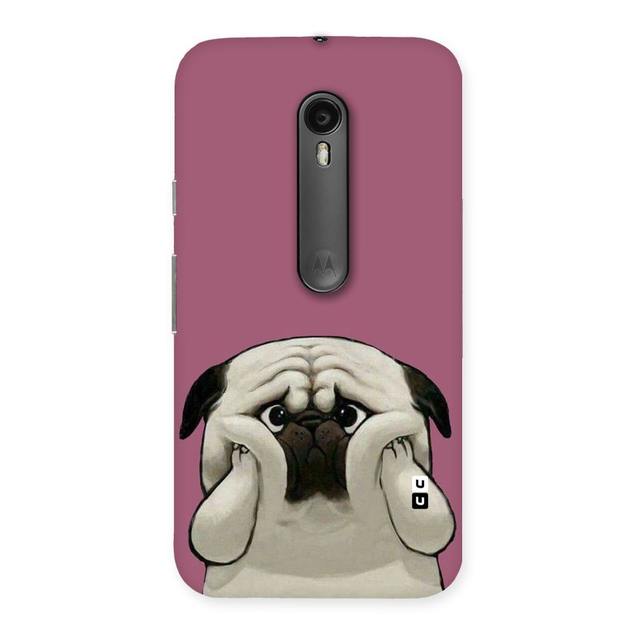 Chubby Doggo Back Case for Moto G3