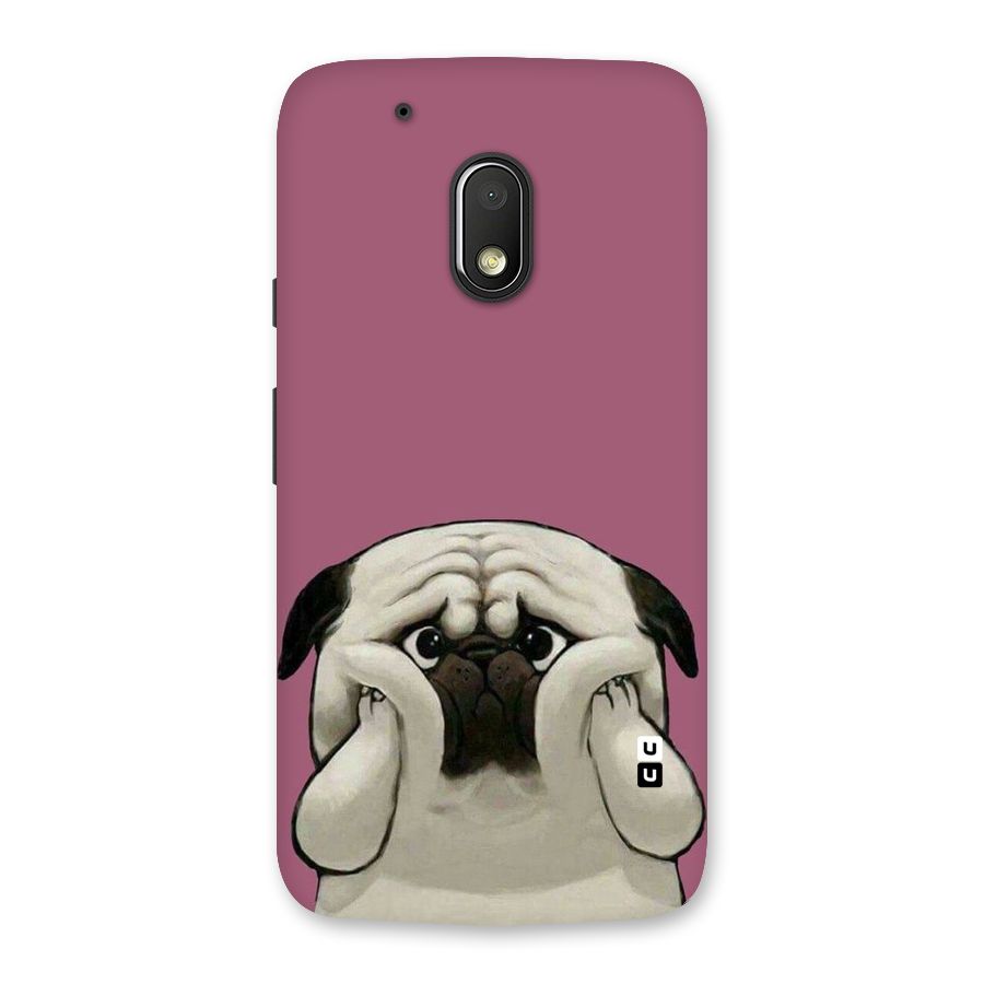 Chubby Doggo Back Case for Moto G4 Play