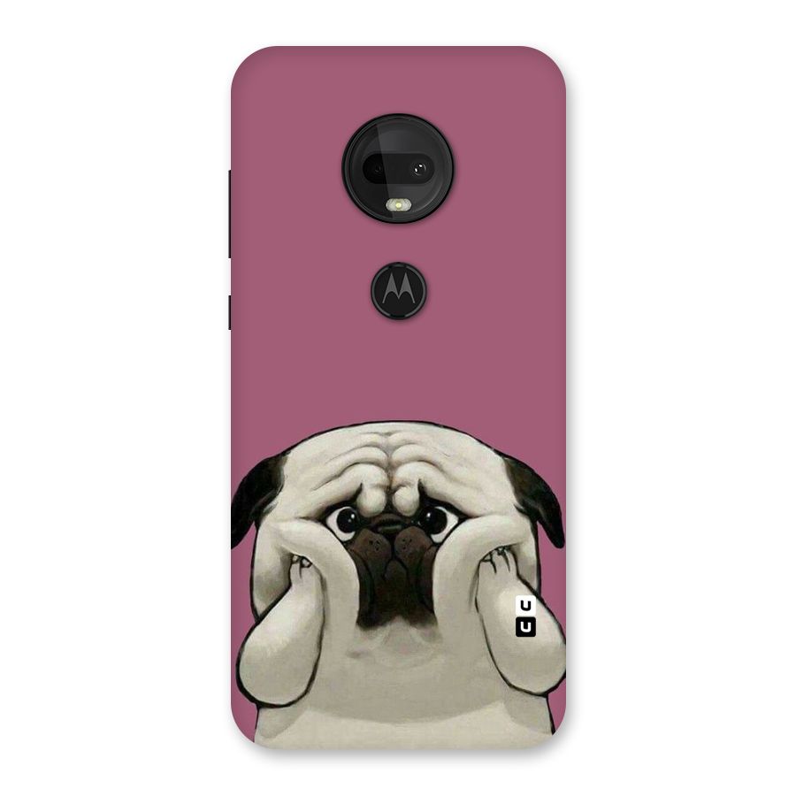 Chubby Doggo Back Case for Moto G7