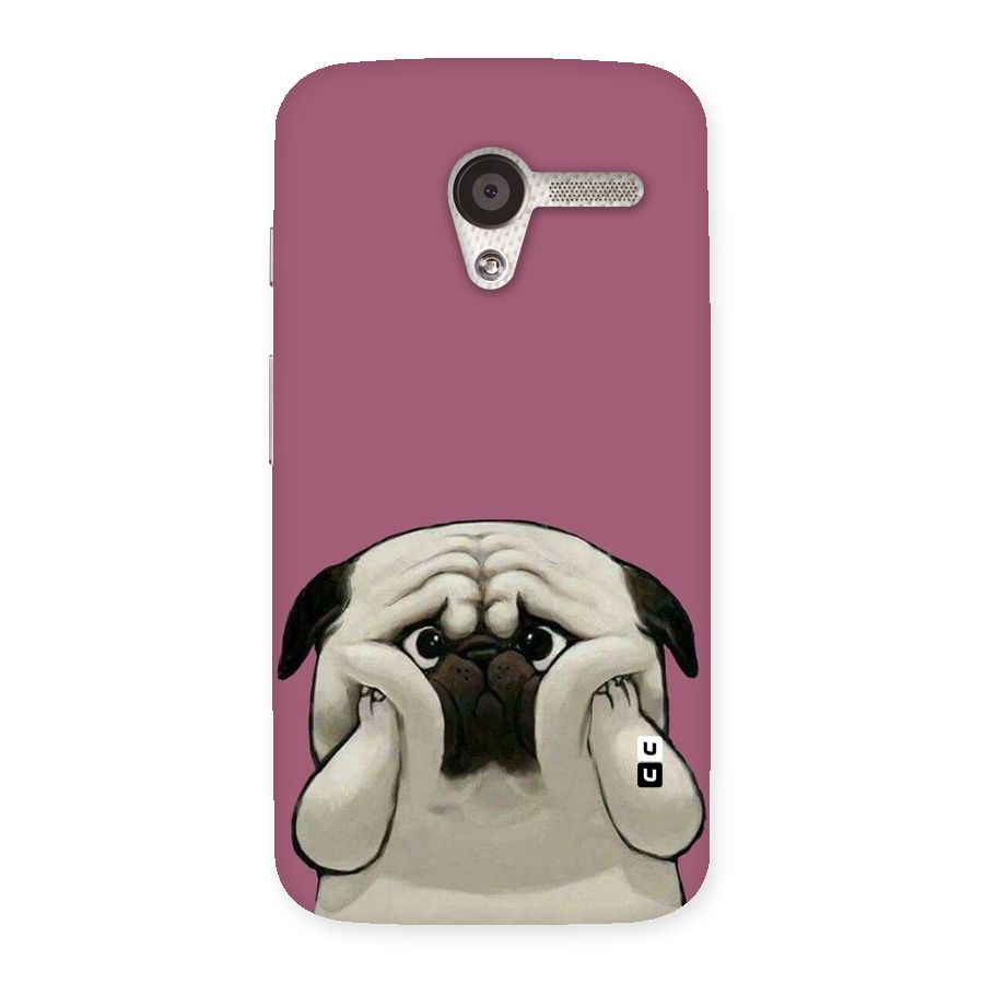 Chubby Doggo Back Case for Moto X