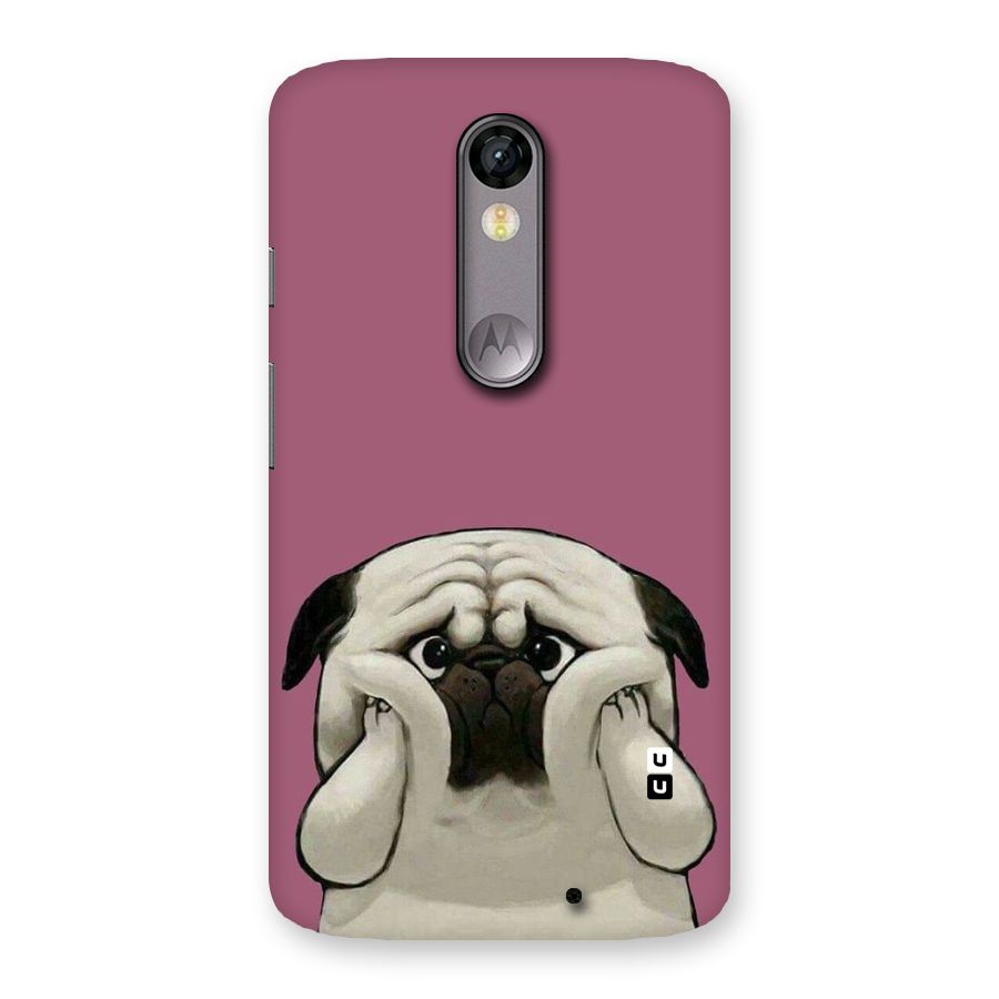 Chubby Doggo Back Case for Moto X Force