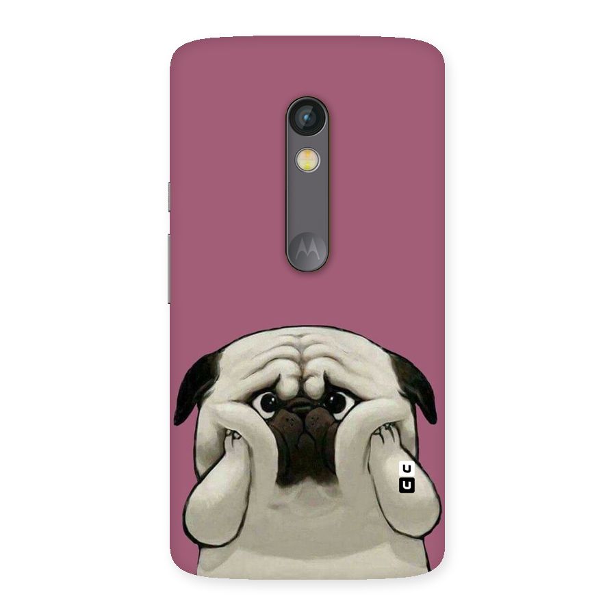 Chubby Doggo Back Case for Moto X Play