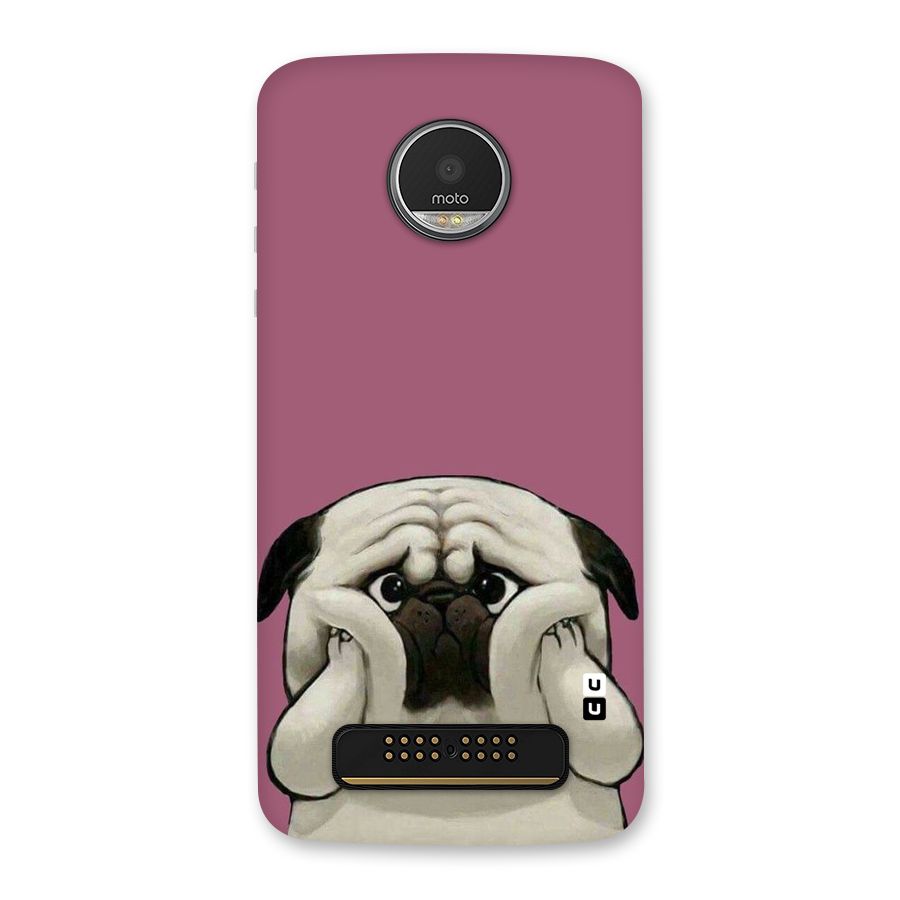 Chubby Doggo Back Case for Moto Z Play
