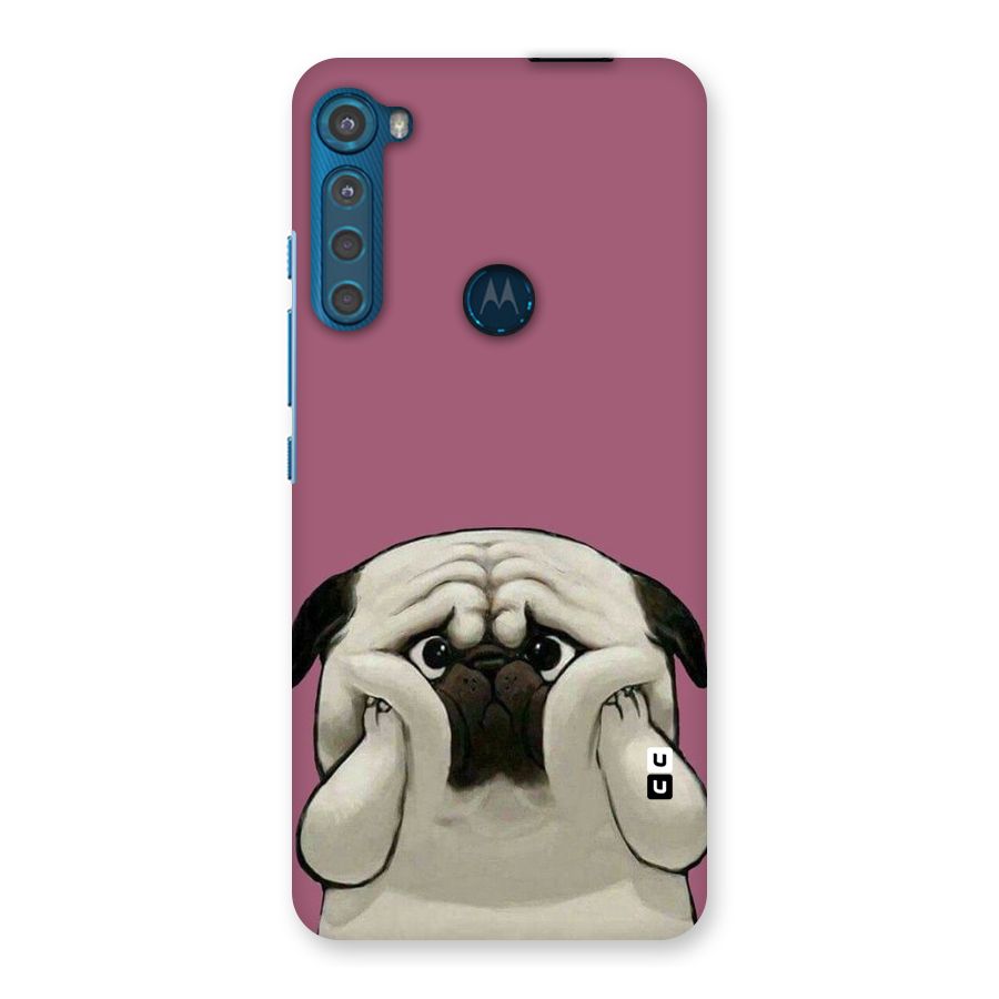 Chubby Doggo Back Case for Motorola One Fusion Plus