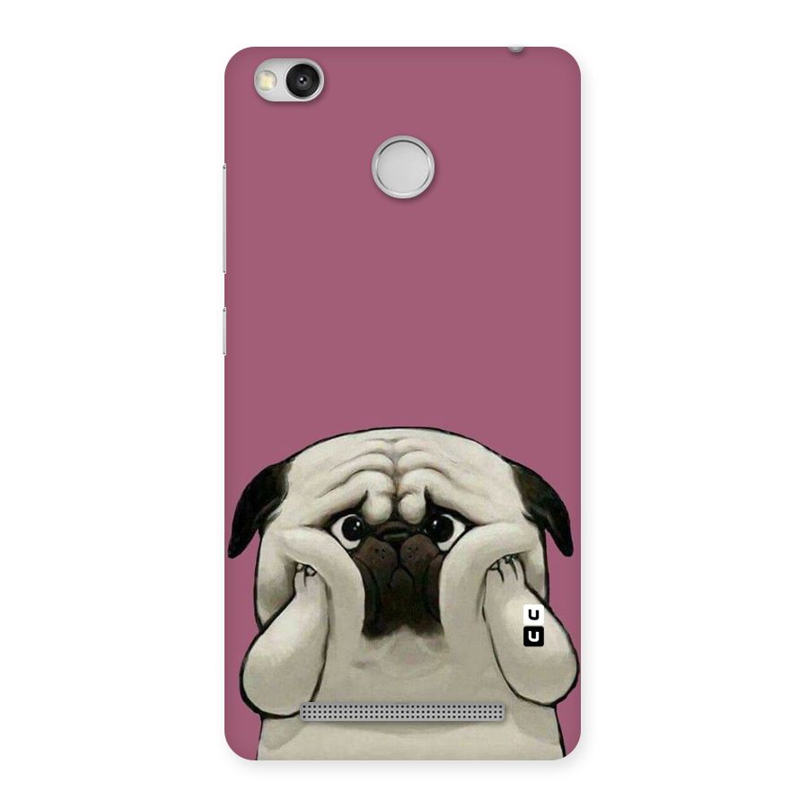 Chubby Doggo Back Case for Redmi 3S Prime