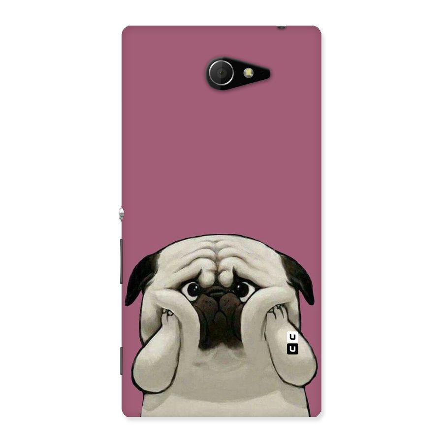 Chubby Doggo Back Case for Sony Xperia M2