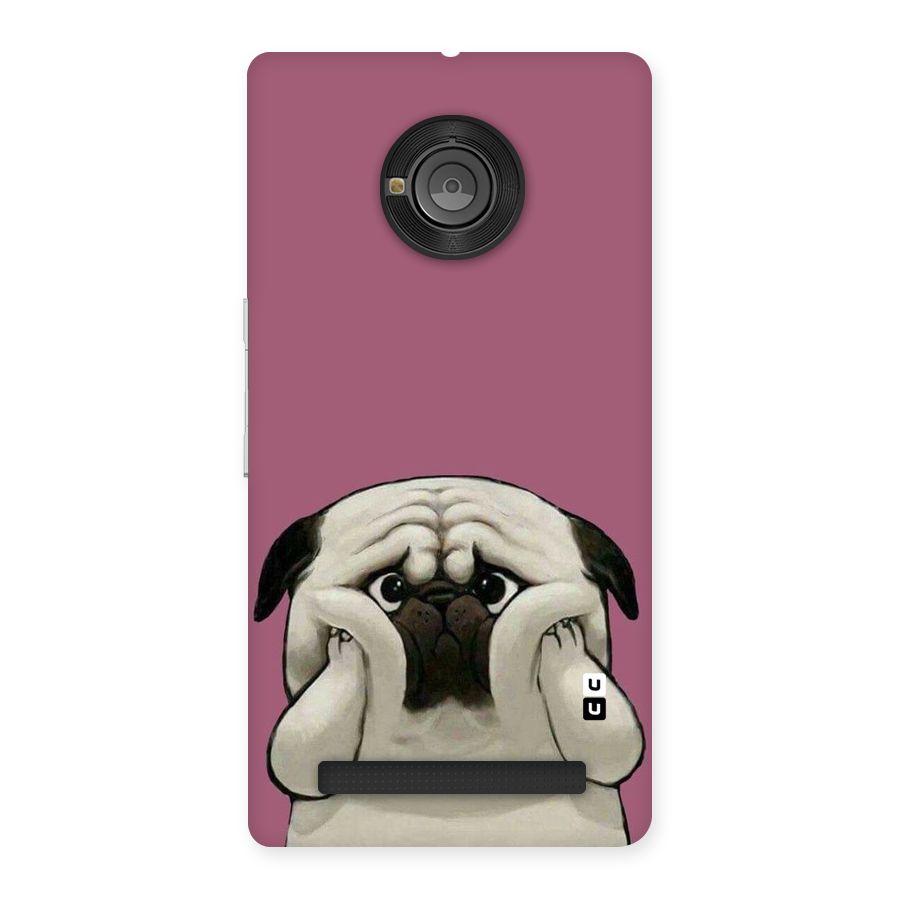 Chubby Doggo Back Case for Yu Yunique