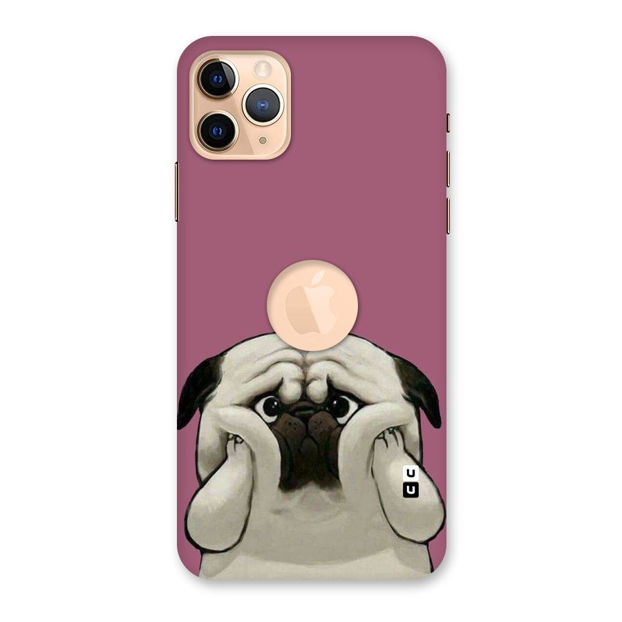 Chubby Doggo Back Case for iPhone 11 Pro Max Logo Cut