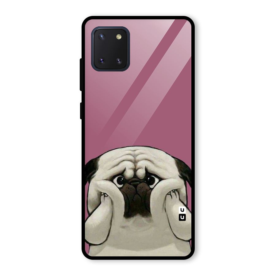 Chubby Doggo Glass Back Case for Galaxy Note 10 Lite
