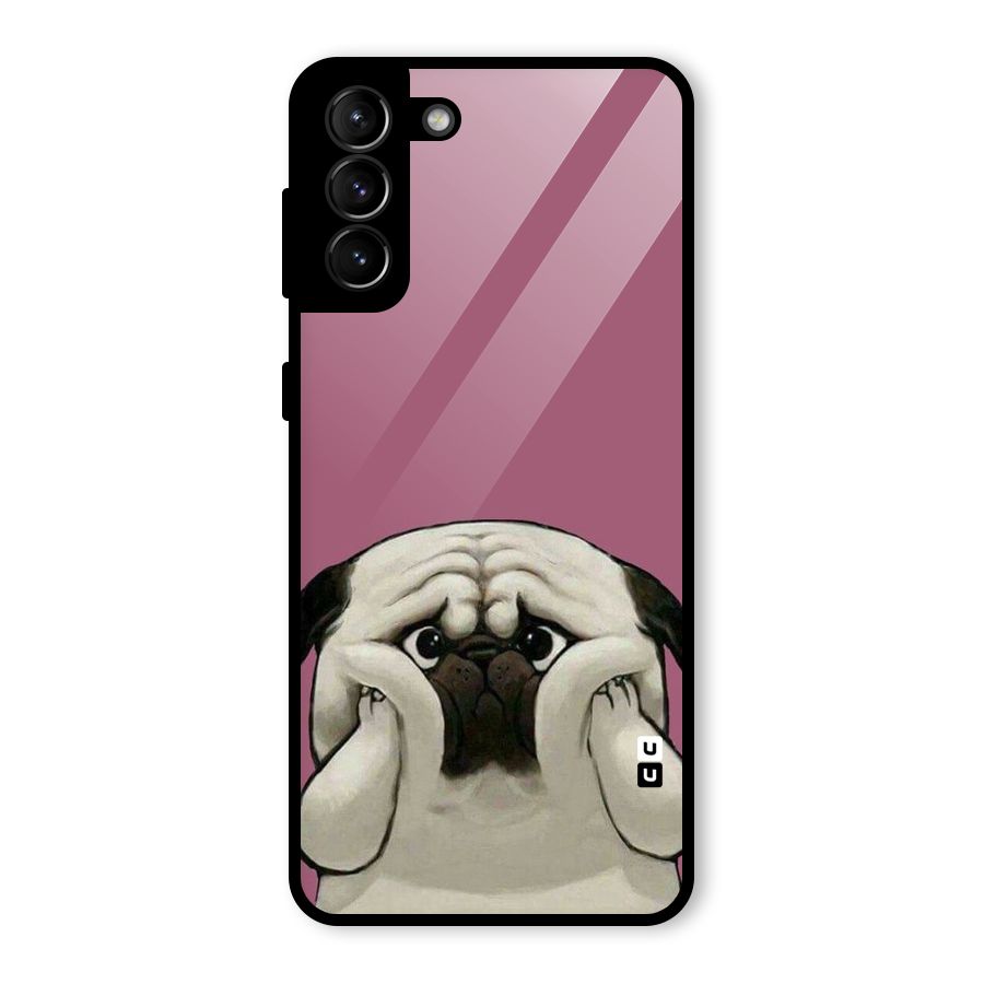 Chubby Doggo Glass Back Case for Galaxy S21 Plus