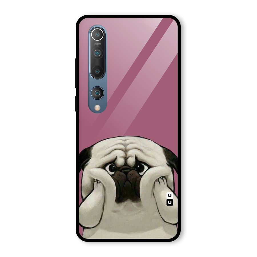 Chubby Doggo Glass Back Case for Mi 10