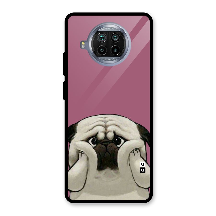 Chubby Doggo Glass Back Case for Mi 10i