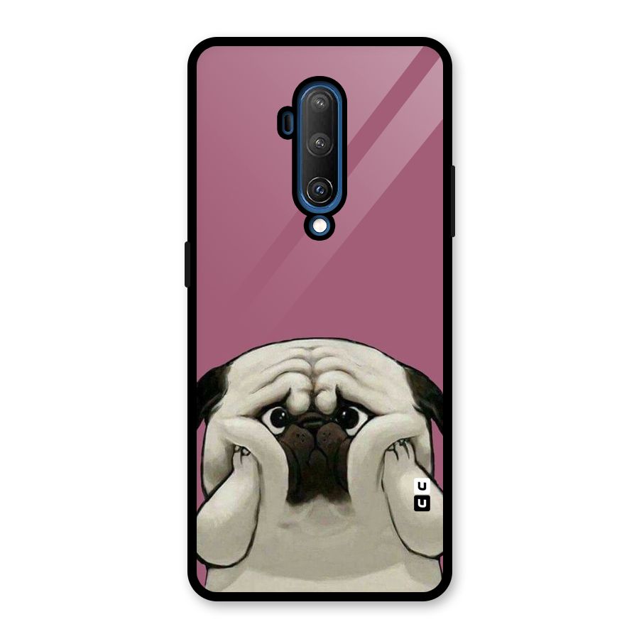 Chubby Doggo Glass Back Case for OnePlus 7T Pro