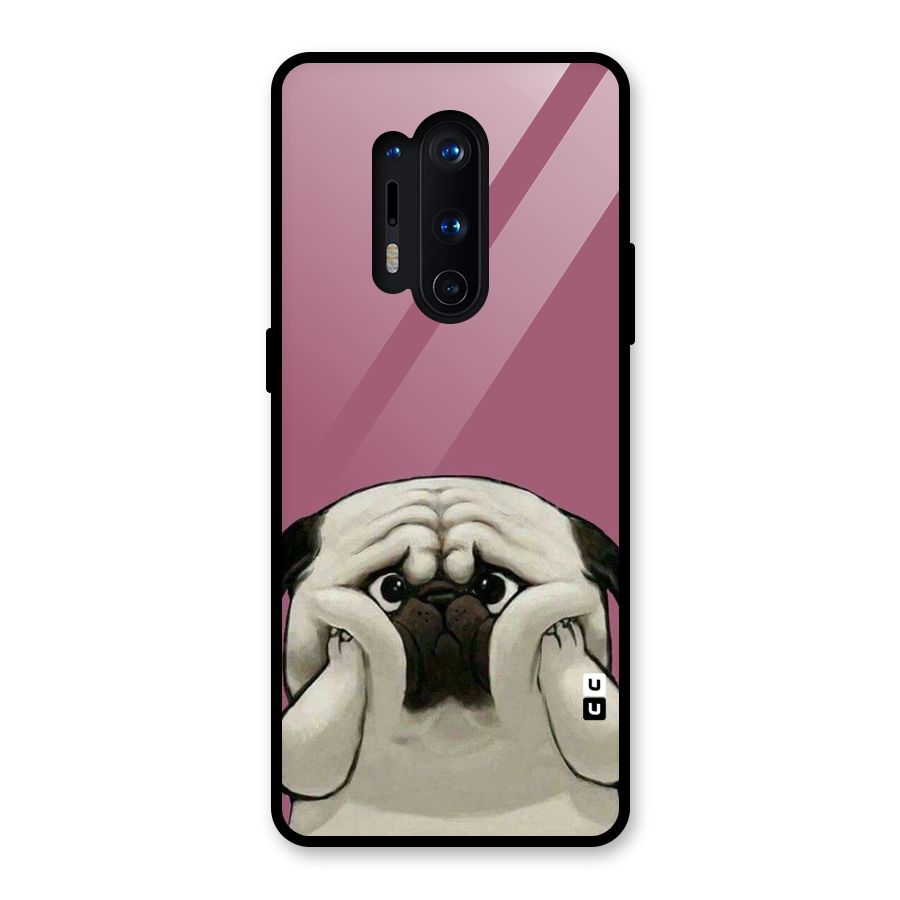 Chubby Doggo Glass Back Case for OnePlus 8 Pro