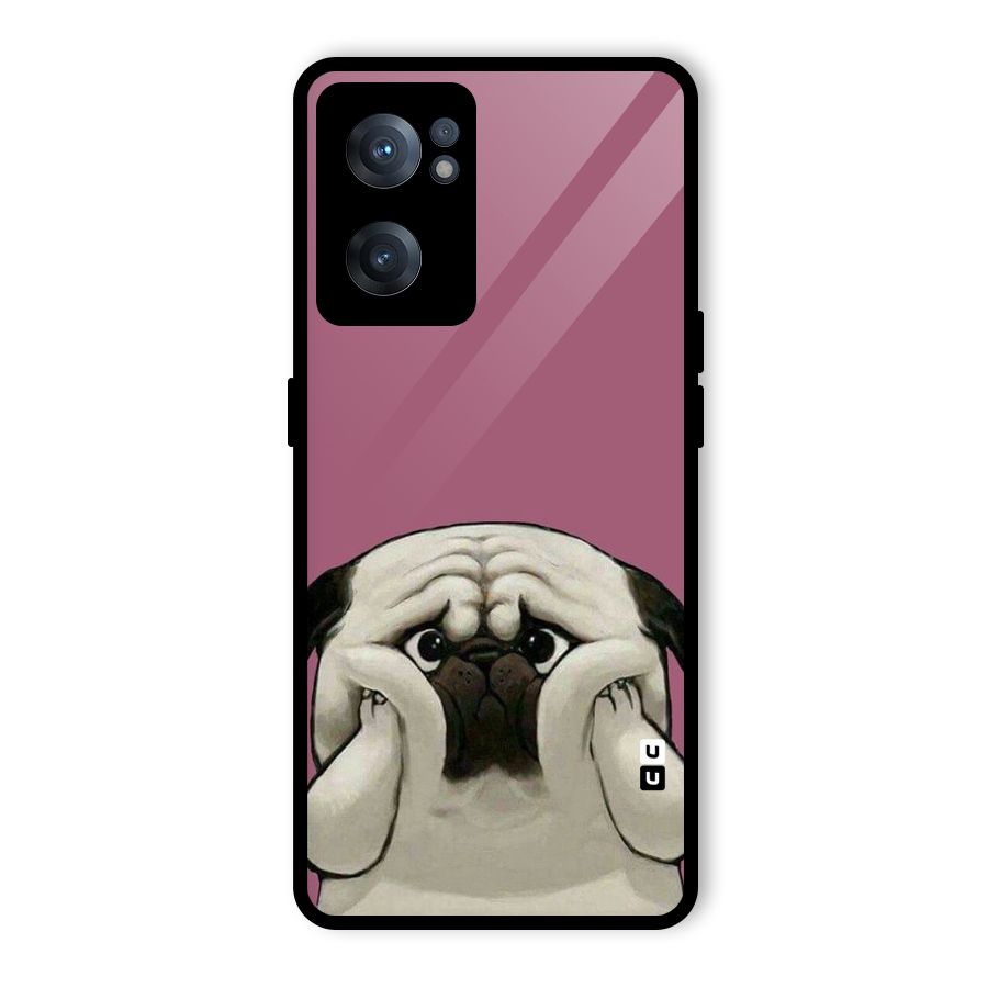 Chubby Doggo Glass Back Case for OnePlus Nord CE 2 5G