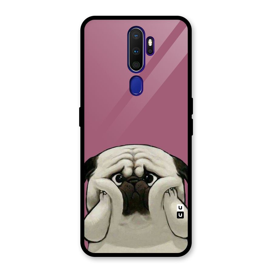 Chubby Doggo Glass Back Case for Oppo A9 (2020)