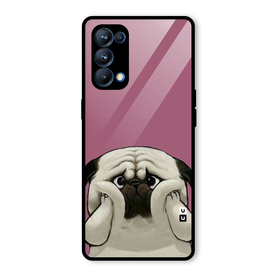Chubby Doggo Glass Back Case for Oppo Reno5 Pro 5G