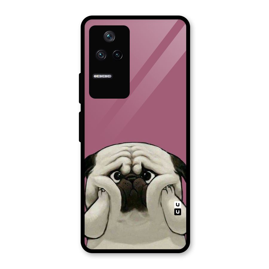 Chubby Doggo Glass Back Case for Poco F4 5G