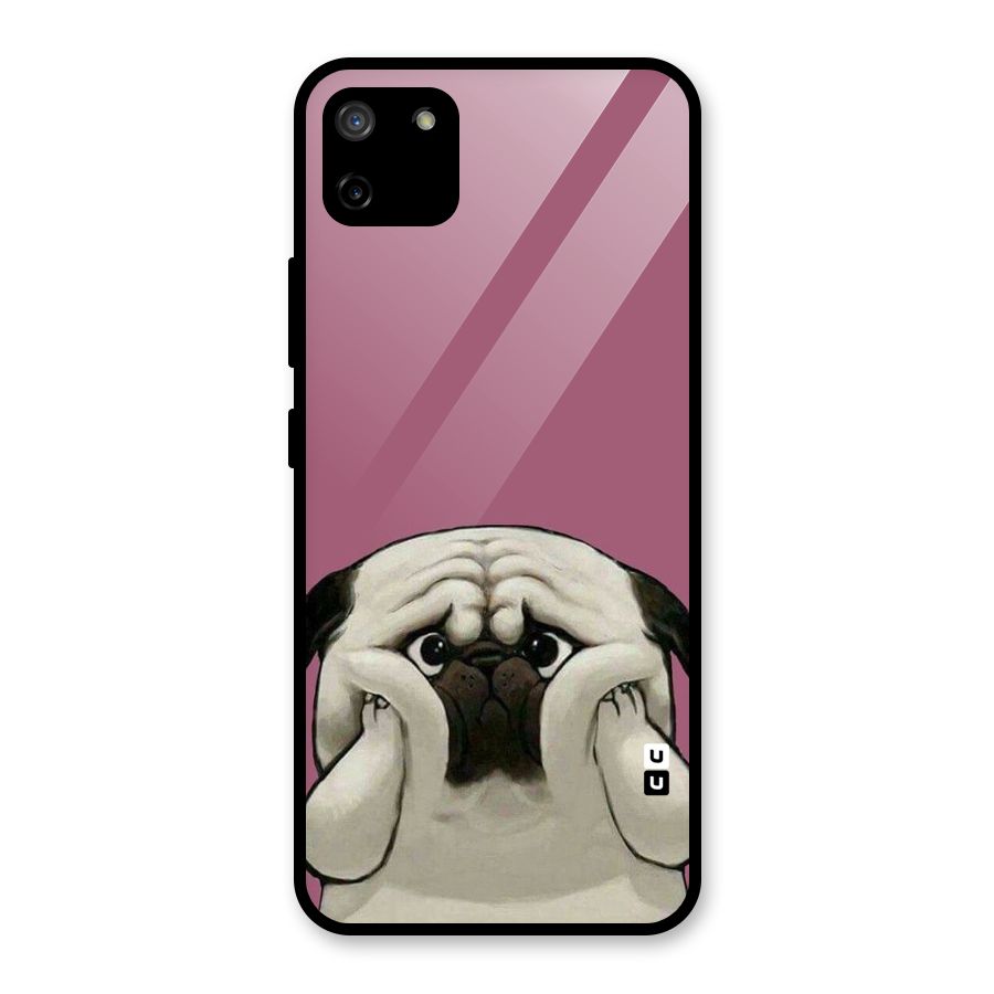 Chubby Doggo Glass Back Case for Realme C11