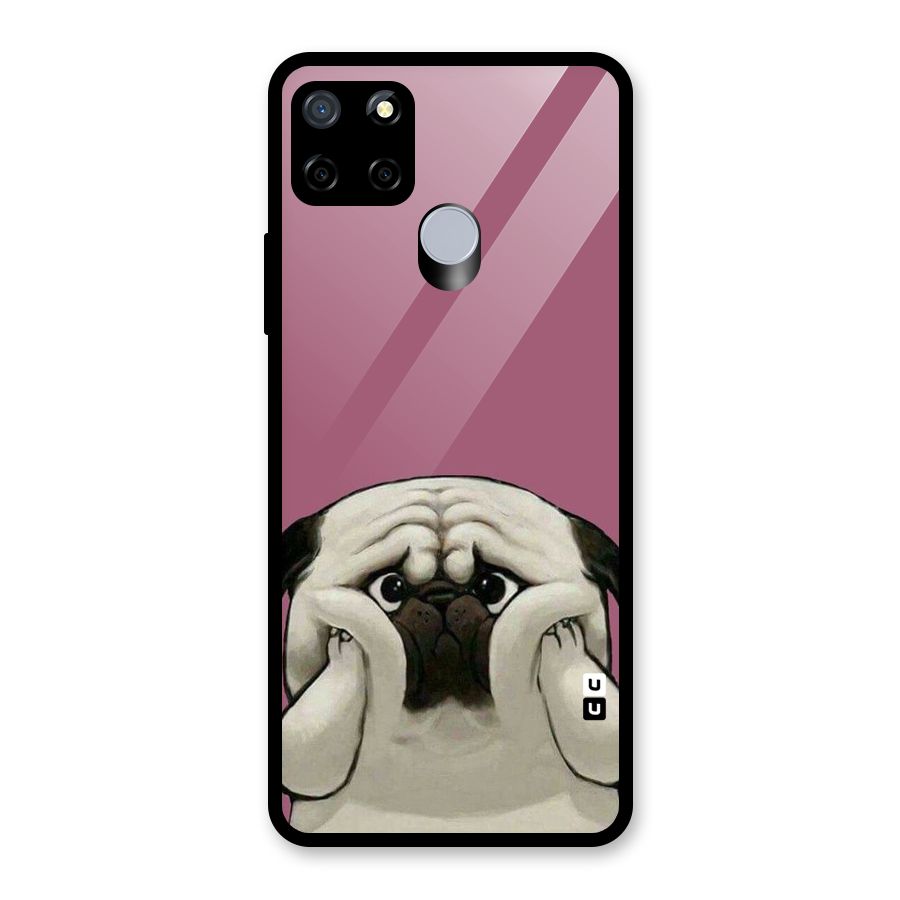 Chubby Doggo Glass Back Case for Realme C12