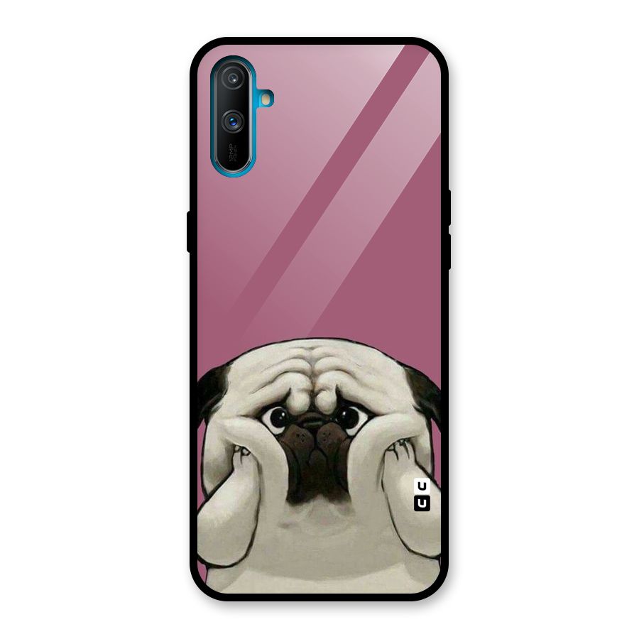 Chubby Doggo Glass Back Case for Realme C3