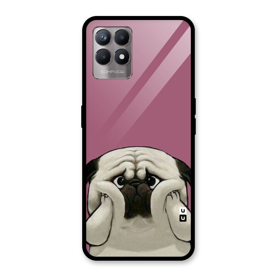 Chubby Doggo Glass Back Case for Realme Narzo 50