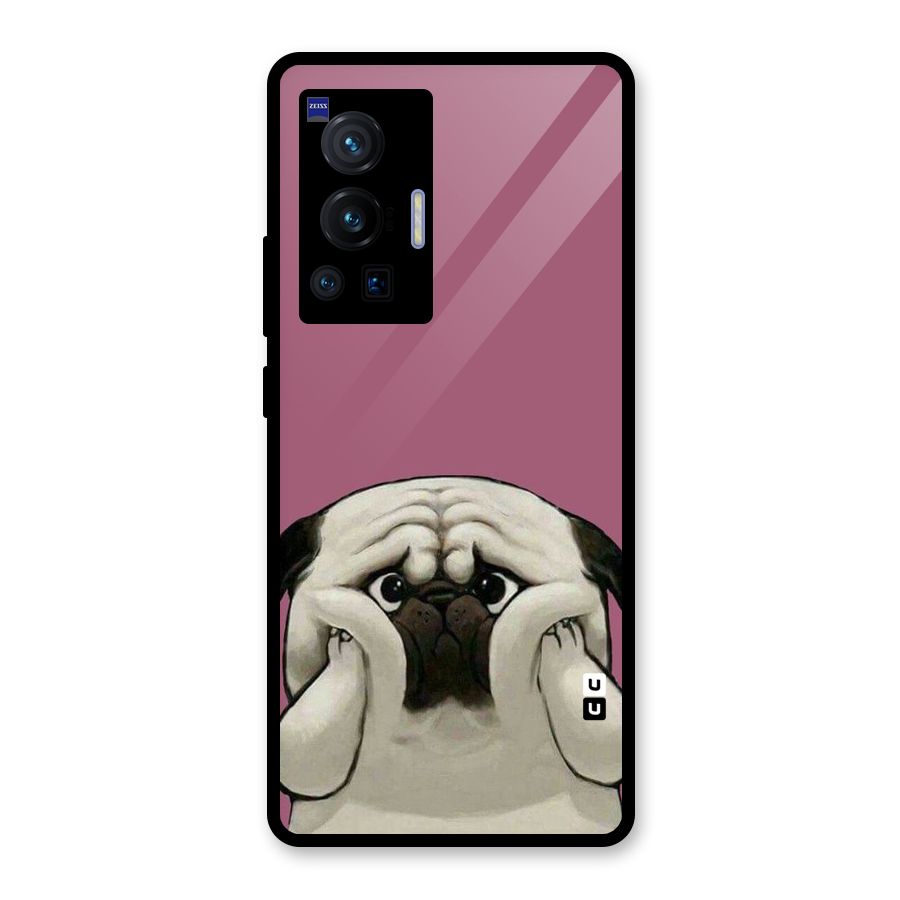 Chubby Doggo Glass Back Case for Vivo X70 Pro