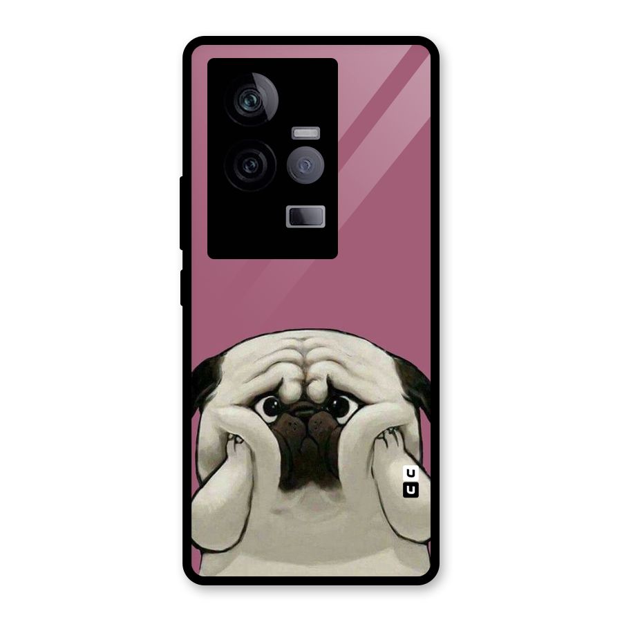 Chubby Doggo Glass Back Case for Vivo iQOO 11 5G