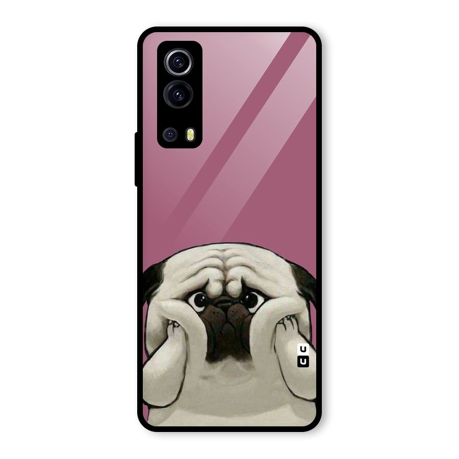 Chubby Doggo Glass Back Case for Vivo iQOO Z3