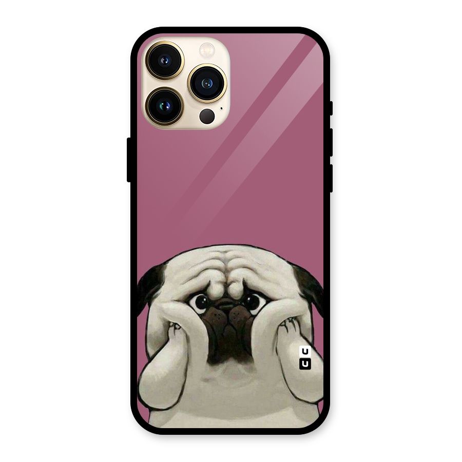 Chubby Doggo Glass Back Case for iPhone 13 Pro Max