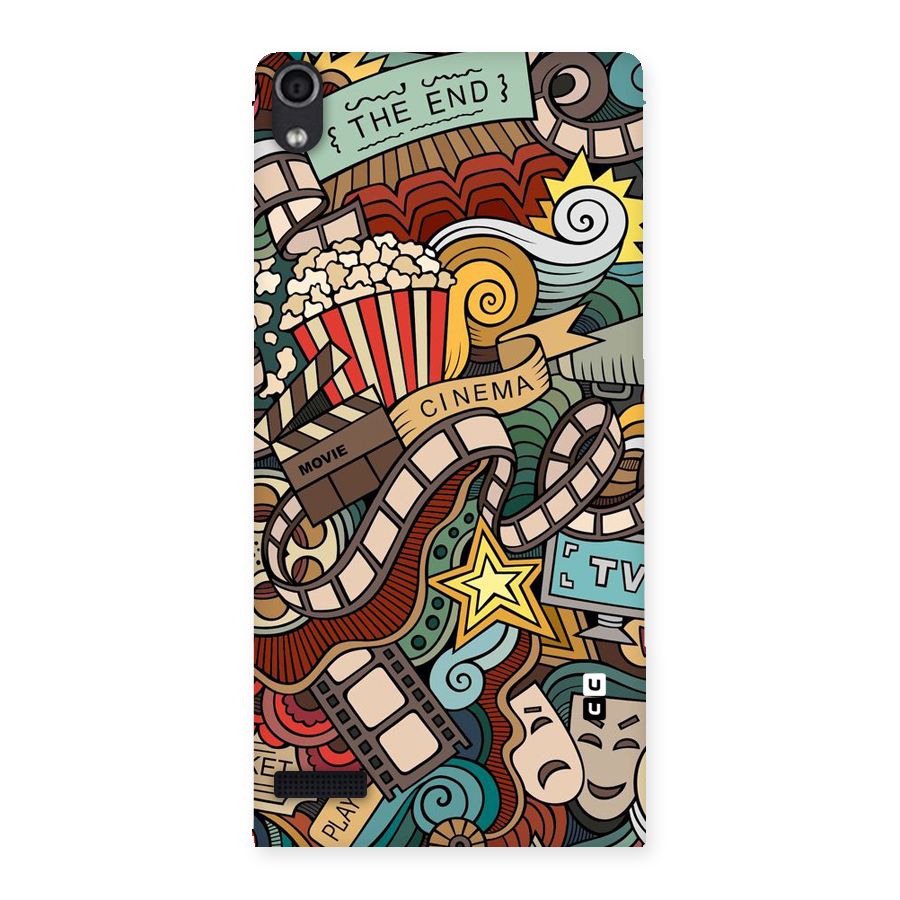 Cinematic Design Back Case for Ascend P6