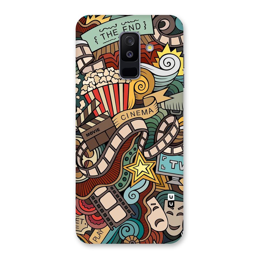 Cinematic Design Back Case for Galaxy A6 Plus