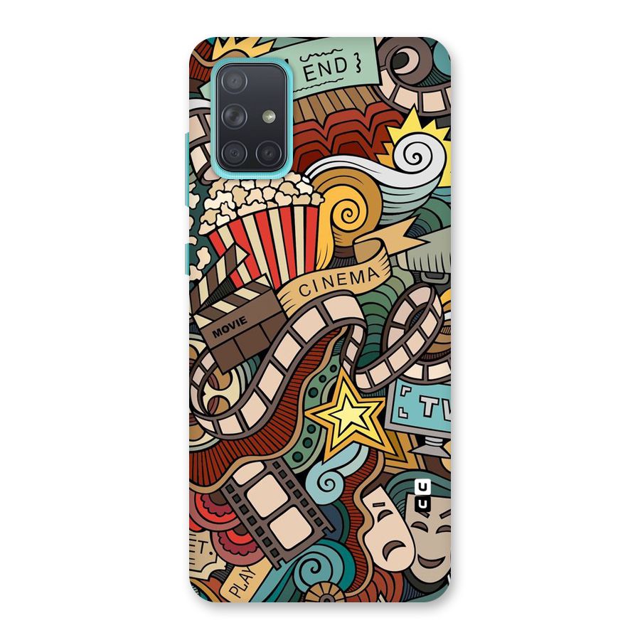 Cinematic Design Back Case for Galaxy A71