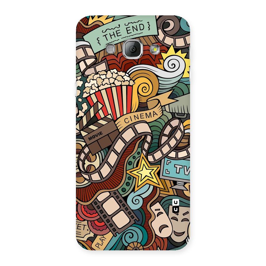 Cinematic Design Back Case for Galaxy A8