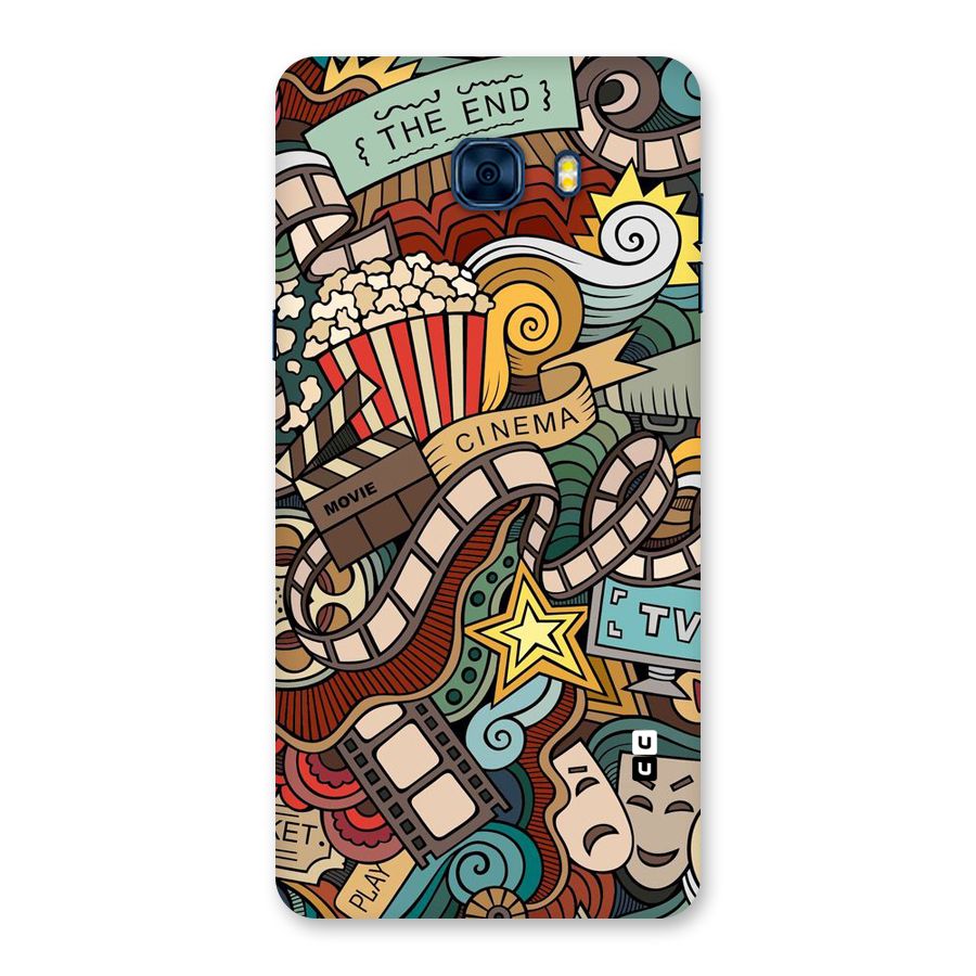 Cinematic Design Back Case for Galaxy C7 Pro