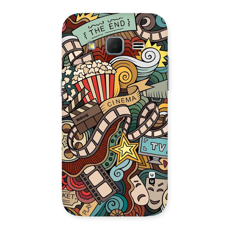 Cinematic Design Back Case for Galaxy Core Prime