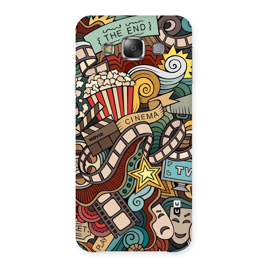 Cinematic Design Back Case for Galaxy E7