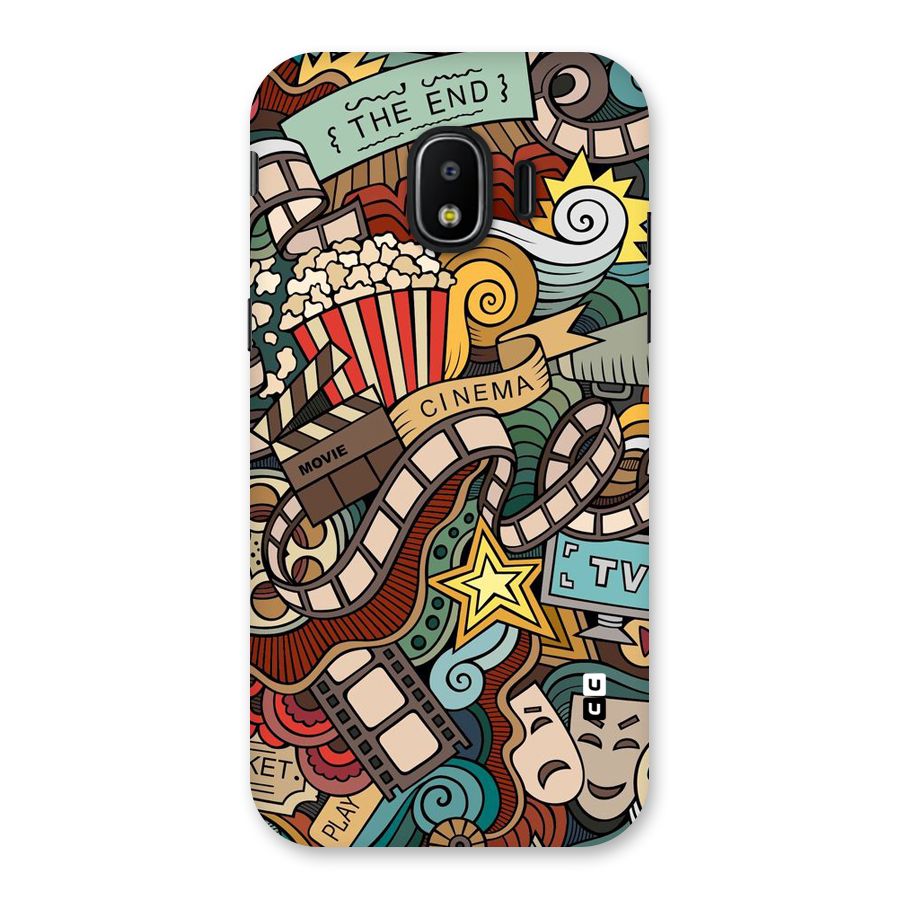 Cinematic Design Back Case for Galaxy J2 Pro 2018