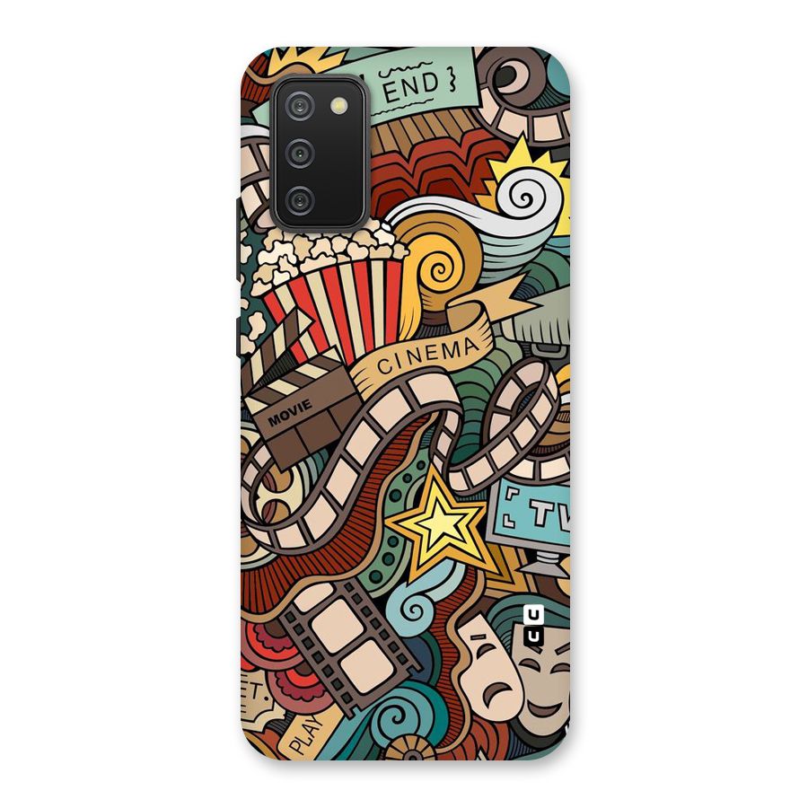 Cinematic Design Back Case for Galaxy M02s