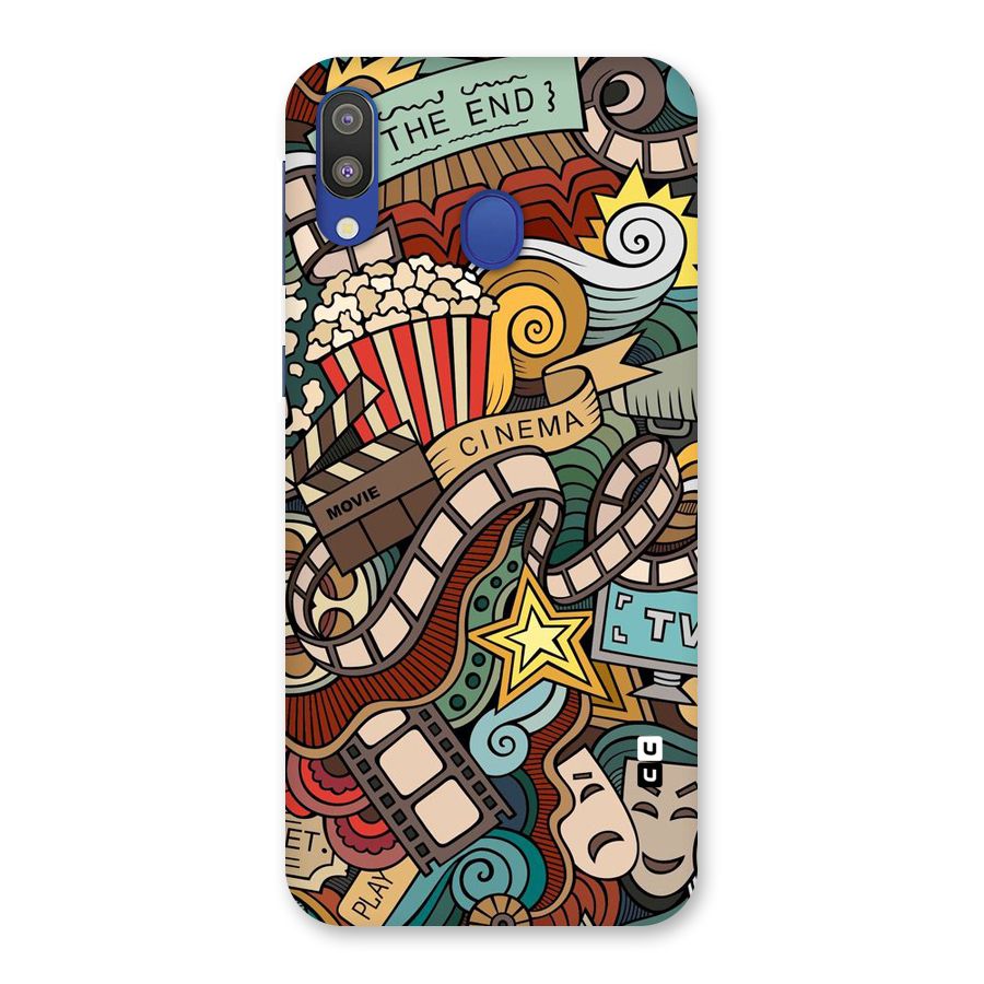Cinematic Design Back Case for Galaxy M20