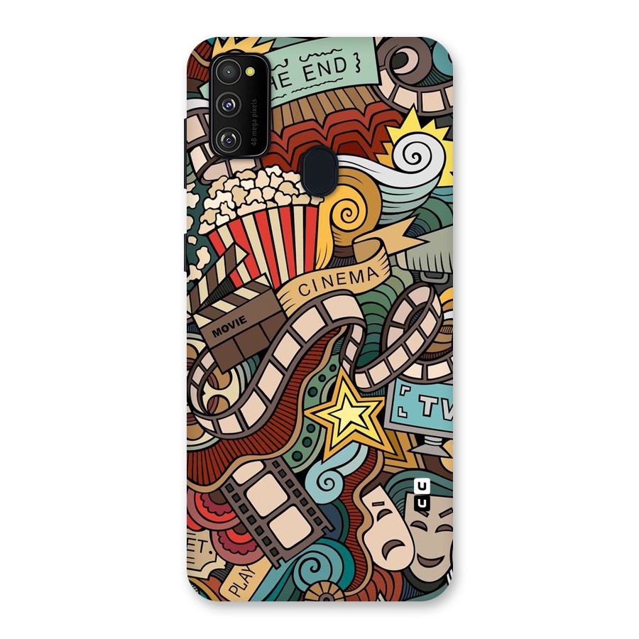 Cinematic Design Back Case for Galaxy M21